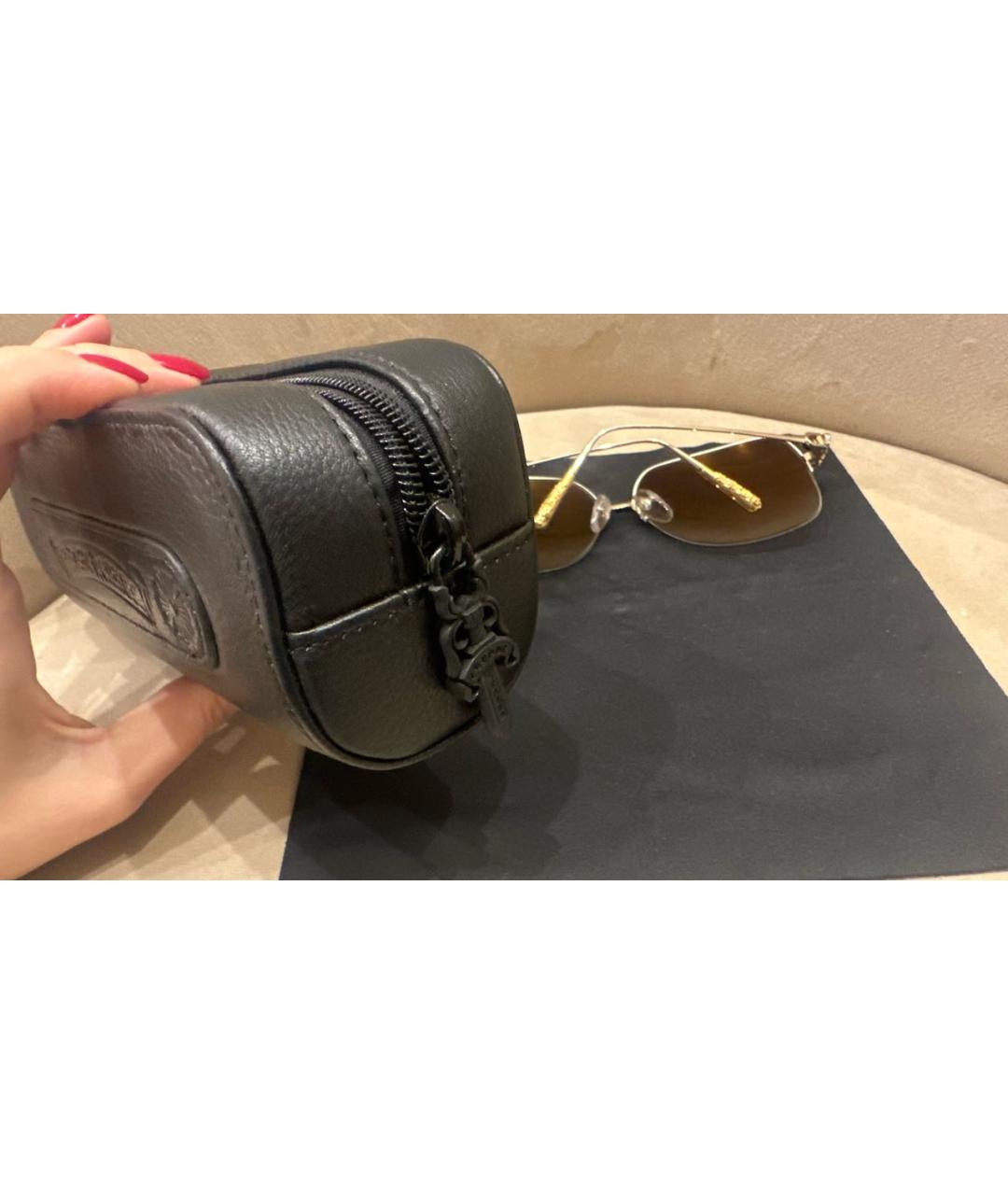 CHROME HEARTS Мульти металлические солнцезащитные очки, фото 5