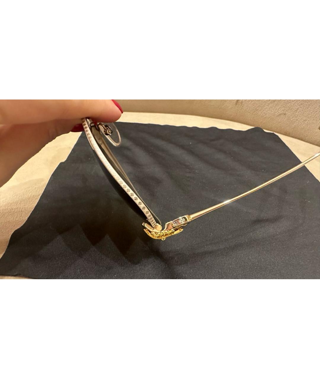 CHROME HEARTS Мульти металлические солнцезащитные очки, фото 2