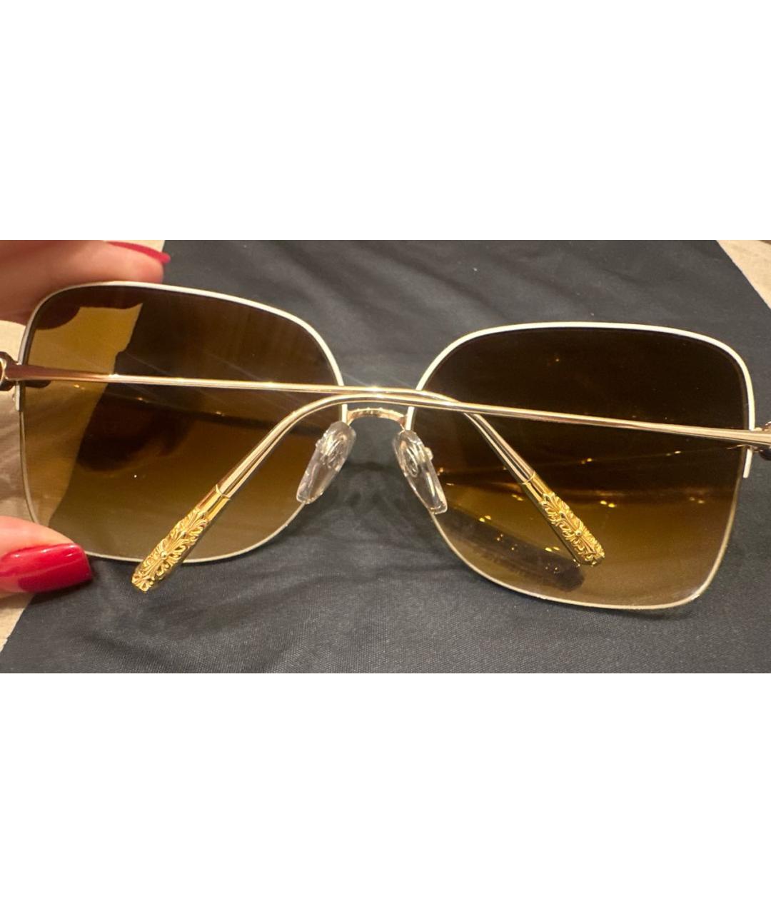 CHROME HEARTS Мульти металлические солнцезащитные очки, фото 3