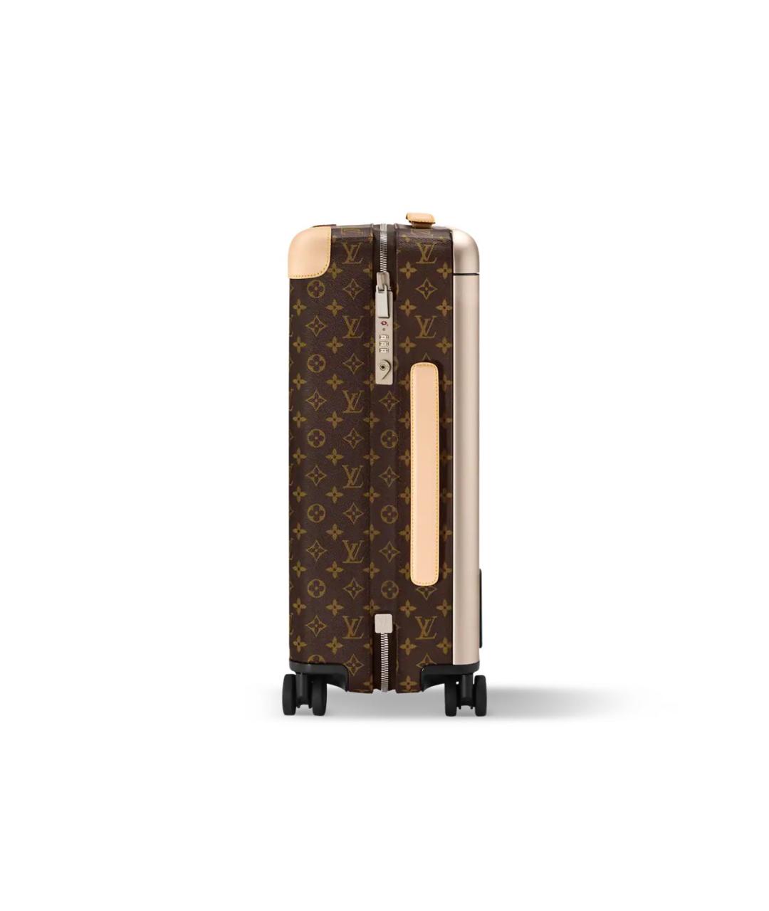 LOUIS VUITTON Коричневый чемодан, фото 4