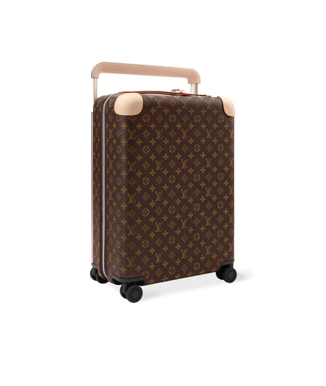 LOUIS VUITTON Коричневый чемодан, фото 2