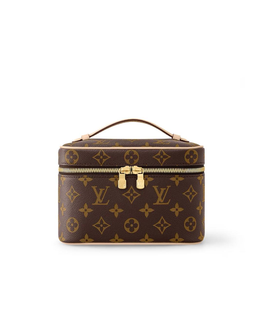 LOUIS VUITTON Коричневая косметичка, фото 1
