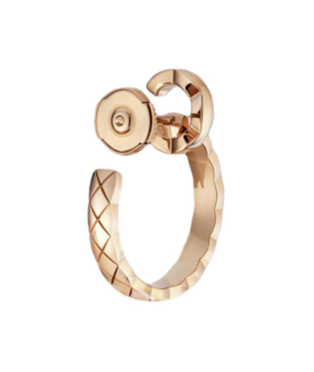 CHANEL Золотые серьги из желтого золота, фото 4