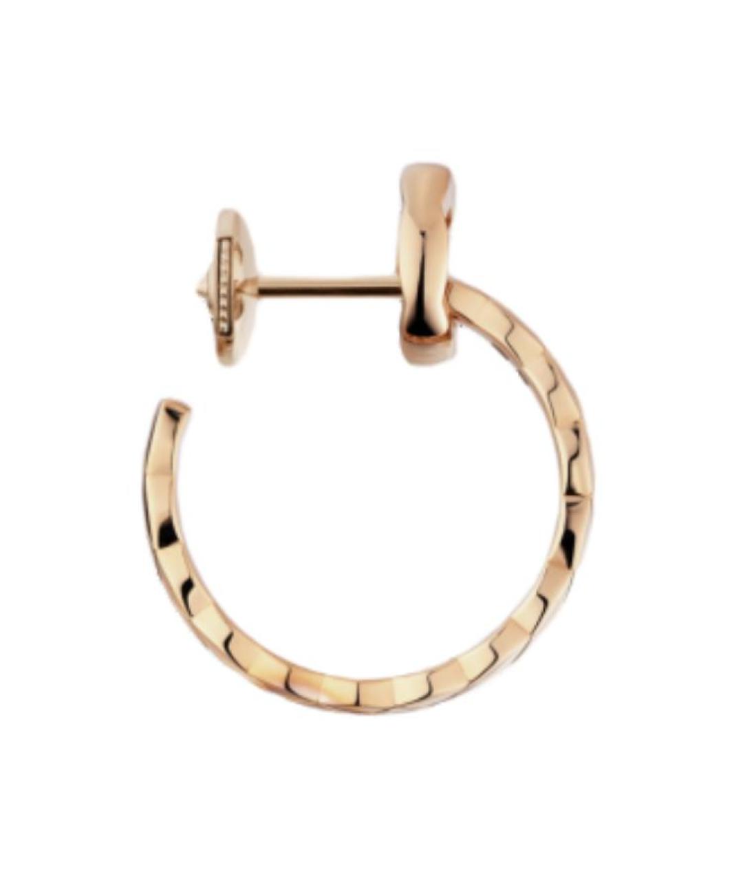 CHANEL Золотые серьги из желтого золота, фото 3