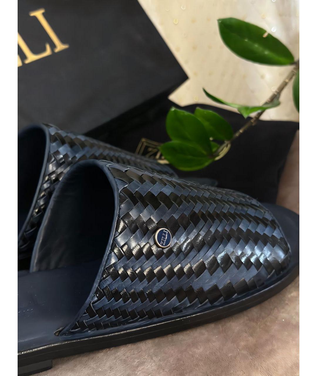 ZILLI Мульти кожаные шлепанцы, фото 5