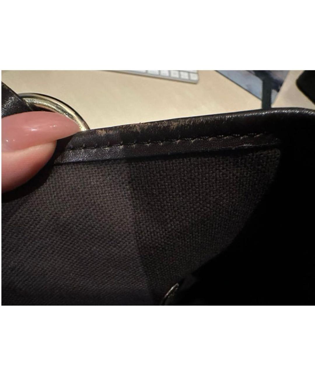 BURBERRY Бежевая кожаная сумка тоут, фото 3