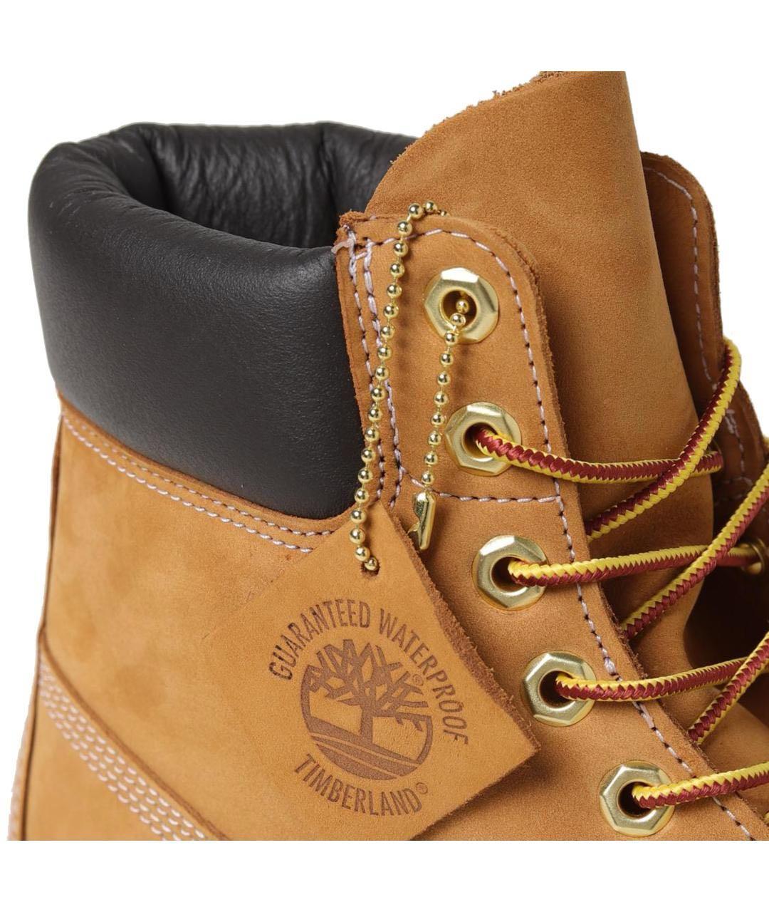TIMBERLAND Горчичные нубуковые ботинки, фото 2