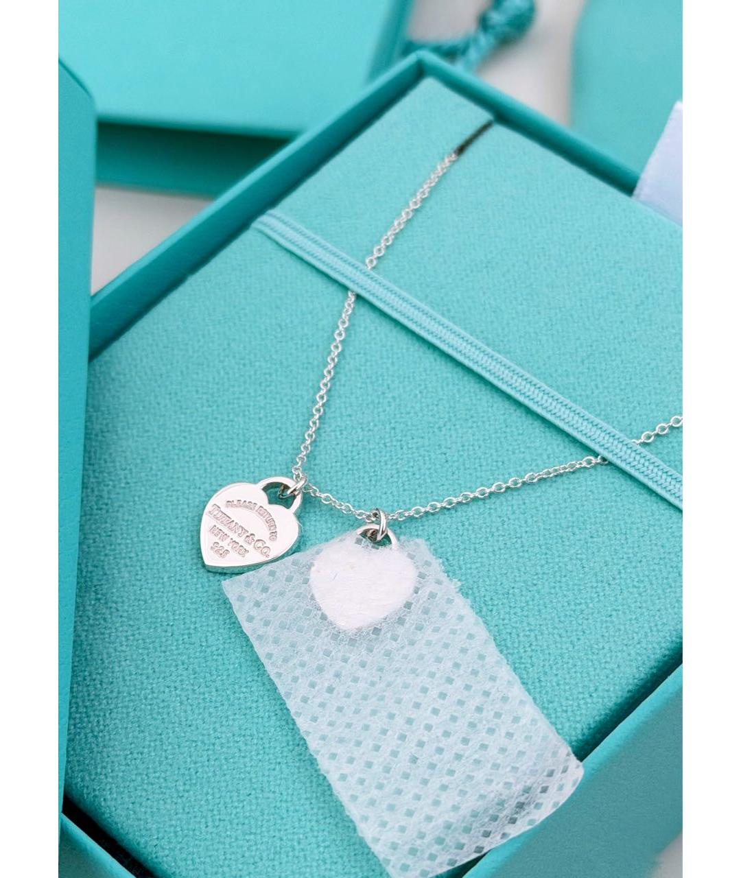 TIFFANY&CO Серебряная серебряная подвеска, фото 4