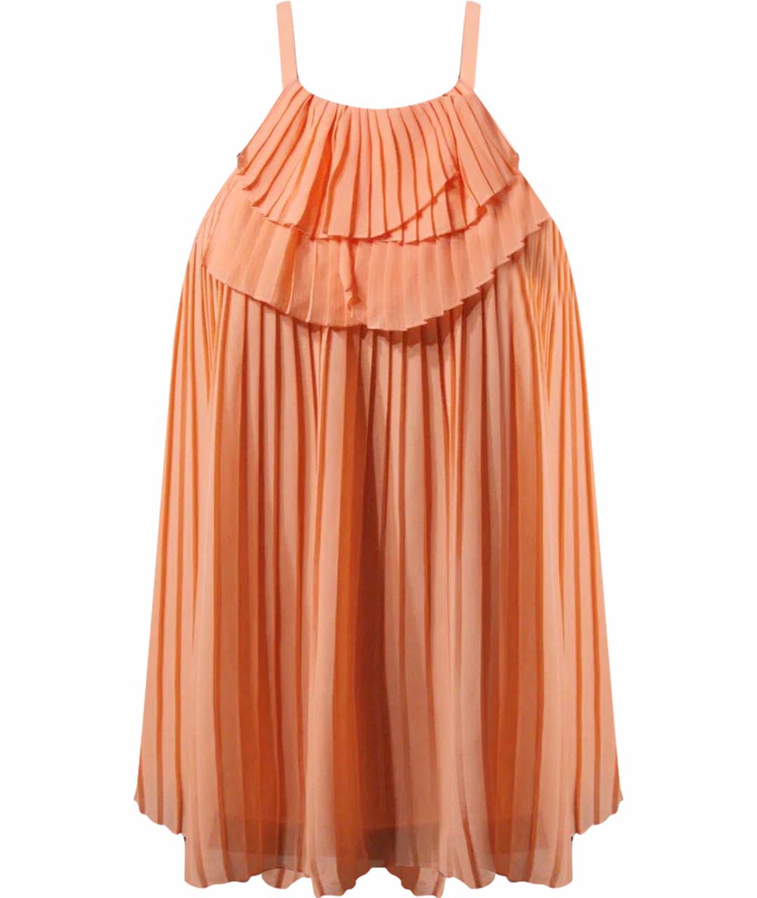 EMPORIO ARMANI Коралловая полиэстеровая блузы, фото 1