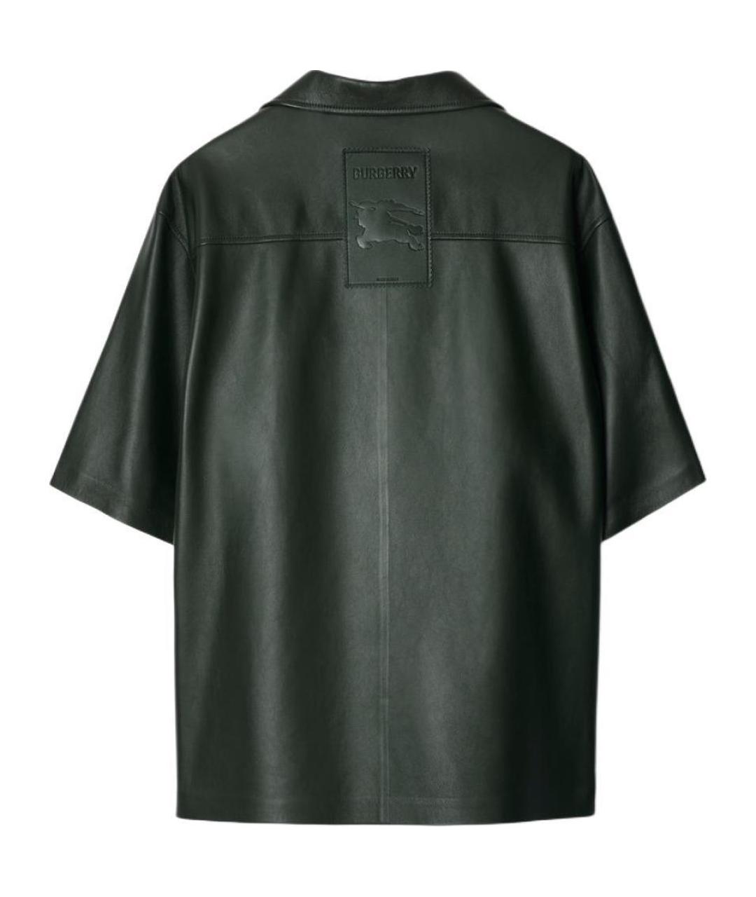 BURBERRY Зеленая кэжуал рубашка, фото 2