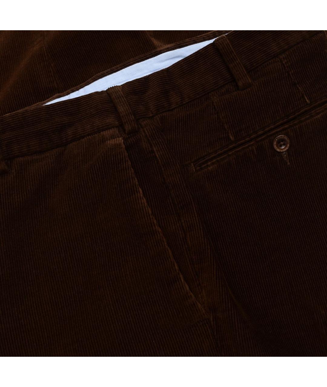 POLO RALPH LAUREN Коричневые хлопковые брюки чинос, фото 6