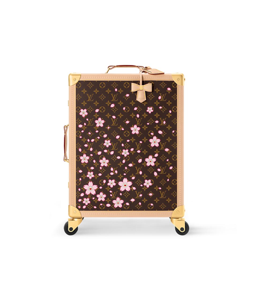 LOUIS VUITTON Коричневый чемодан, фото 1