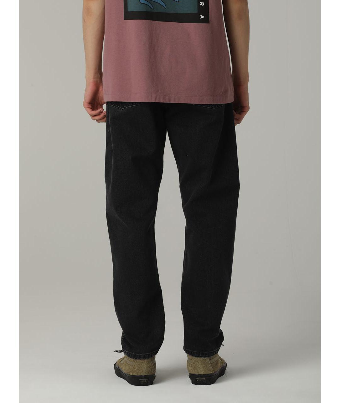 CARHARTT WIP Черные хлопковые прямые джинсы, фото 6