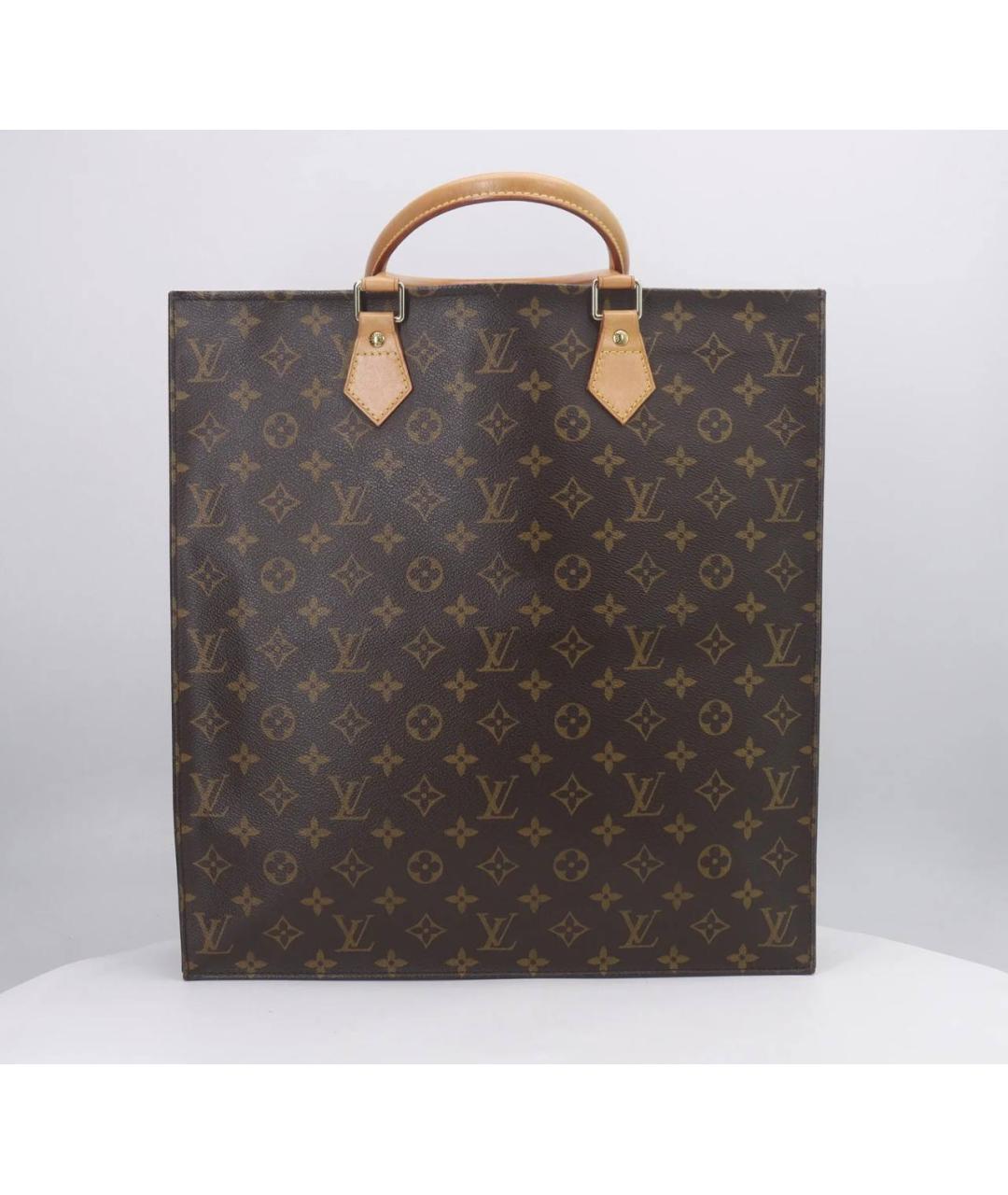 LOUIS VUITTON Коричневая сумка с короткими ручками, фото 4