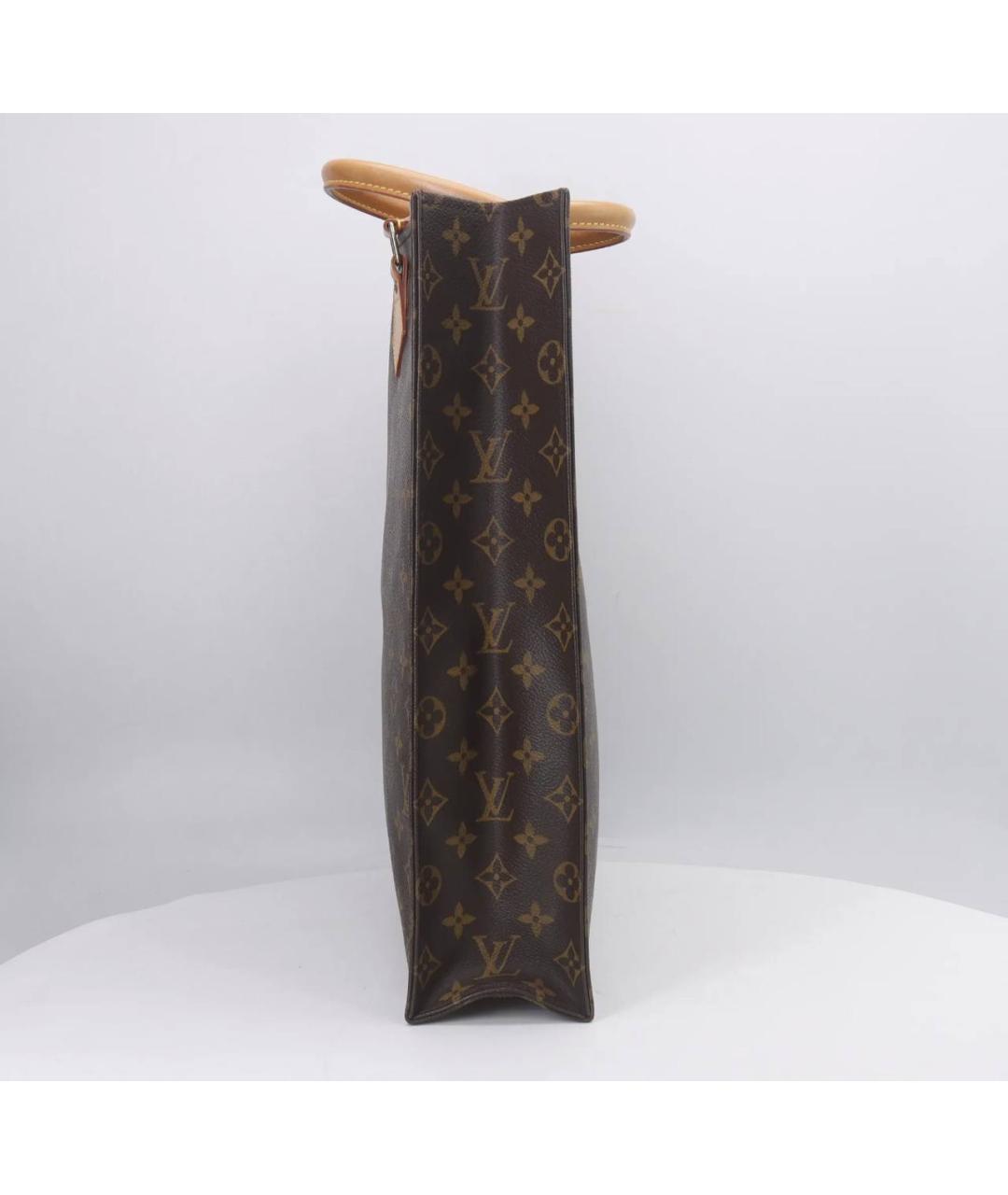 LOUIS VUITTON Коричневая сумка с короткими ручками, фото 3