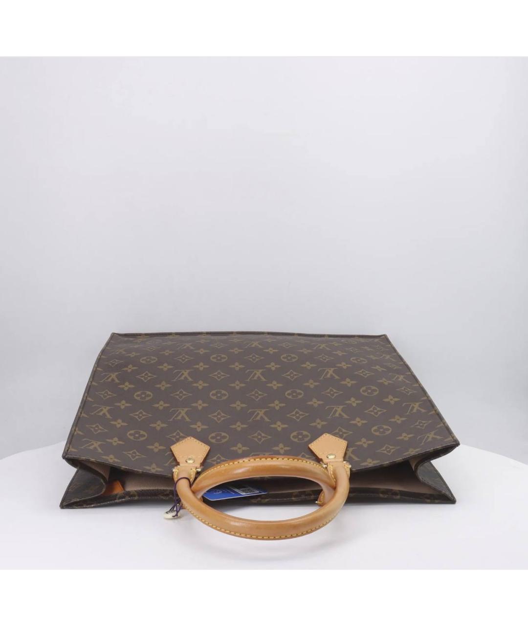 LOUIS VUITTON Коричневая сумка с короткими ручками, фото 5