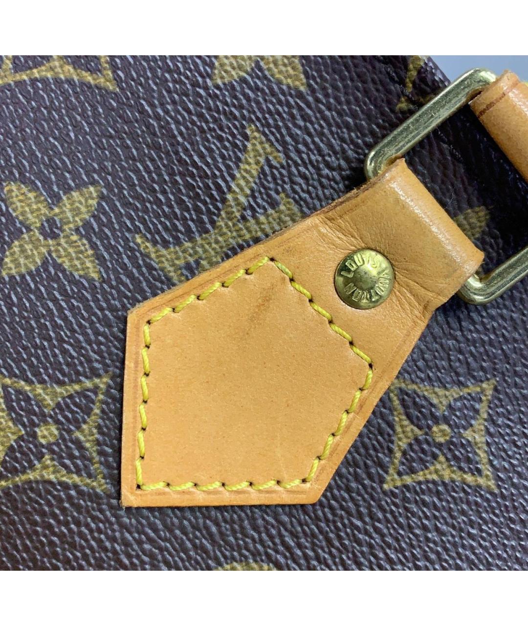 LOUIS VUITTON Коричневая сумка с короткими ручками, фото 8