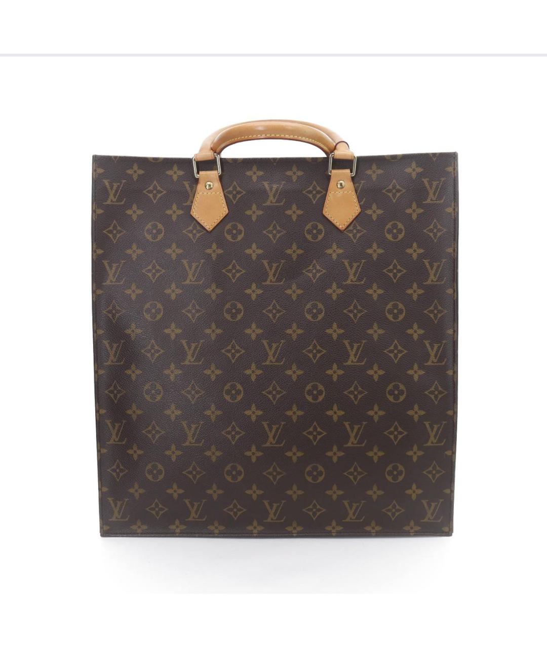 LOUIS VUITTON Коричневая сумка с короткими ручками, фото 9