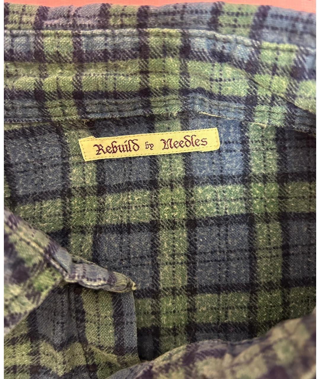 NEEDLES Мульти хлопковая кэжуал рубашка, фото 3