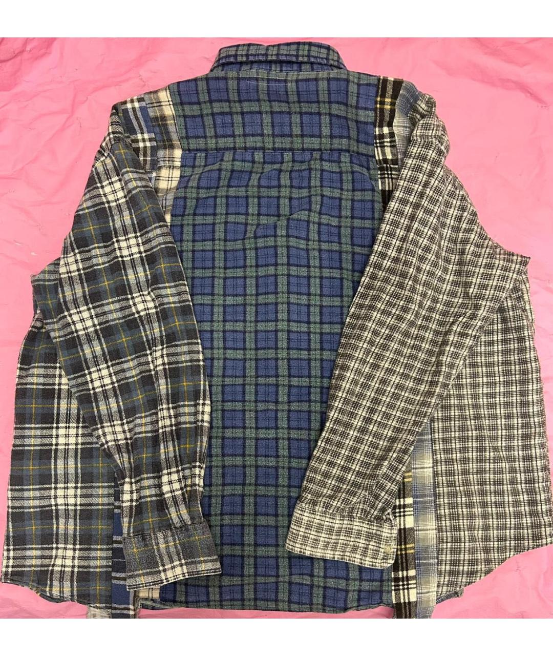 NEEDLES Мульти хлопковая кэжуал рубашка, фото 2