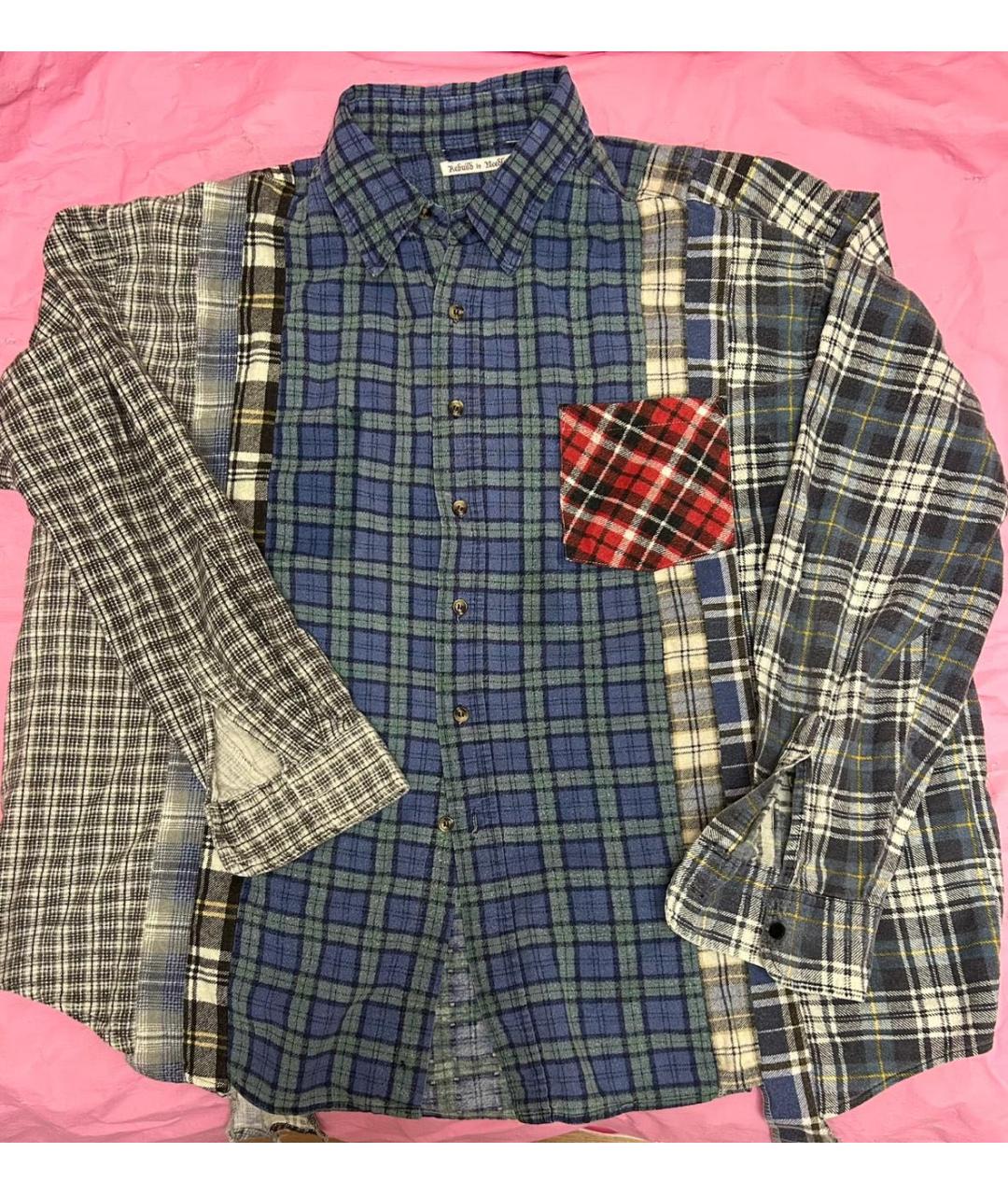 NEEDLES Мульти хлопковая кэжуал рубашка, фото 7