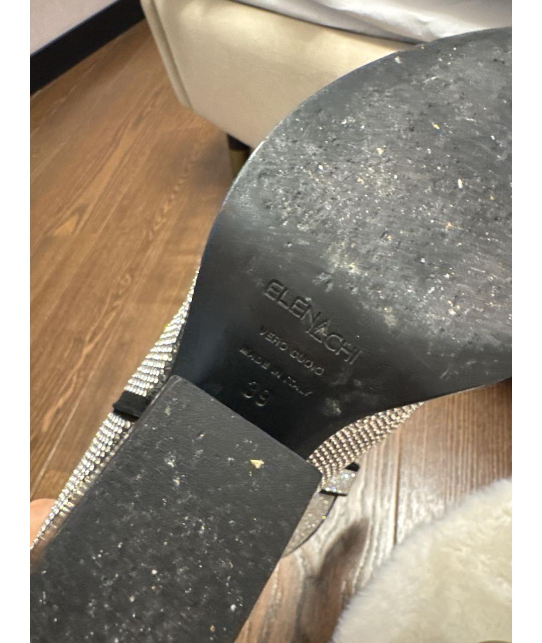 ELENA IACHI Серебряные ботинки, фото 3