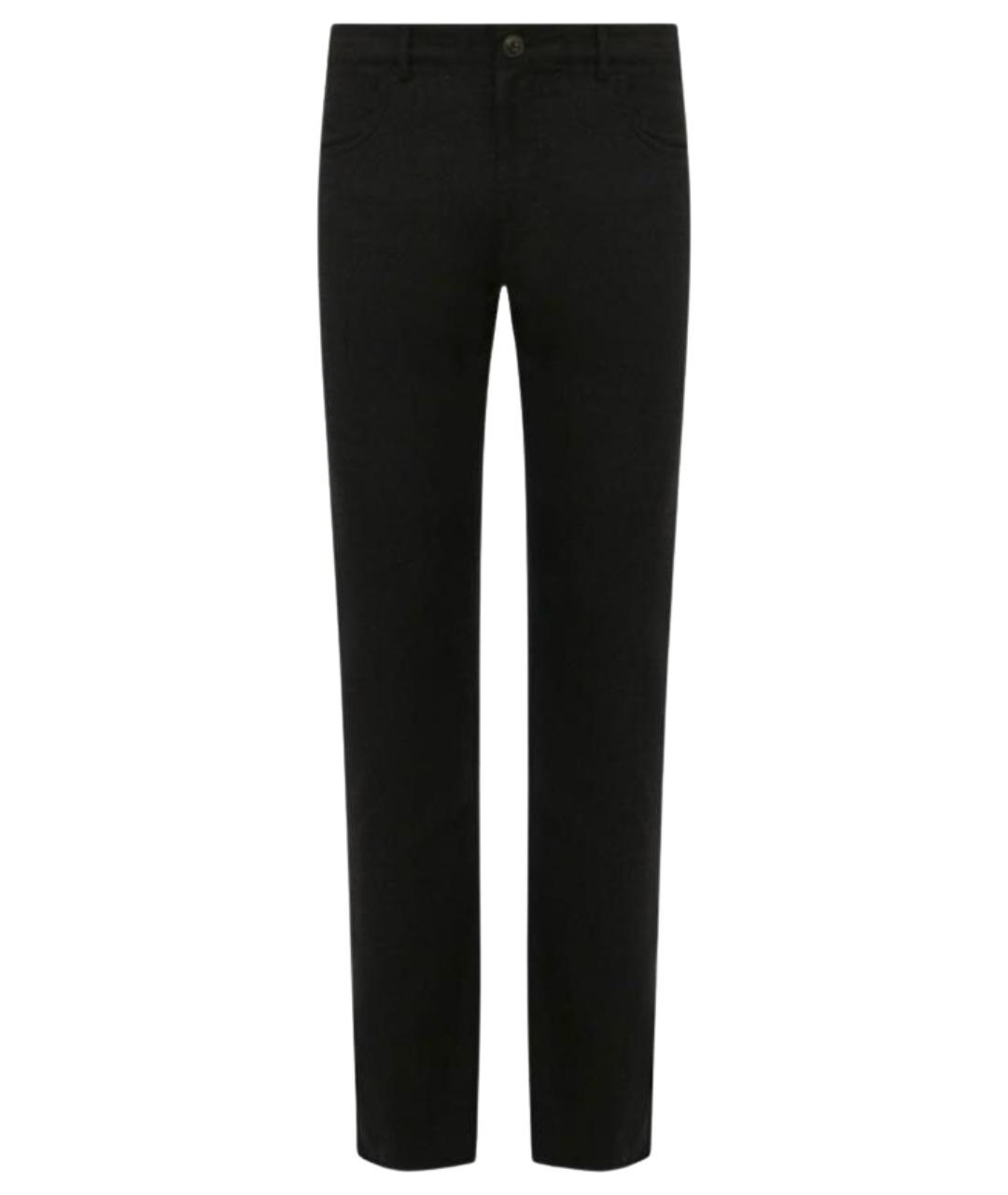 CANALI Серые шерстяные повседневные брюки, фото 1