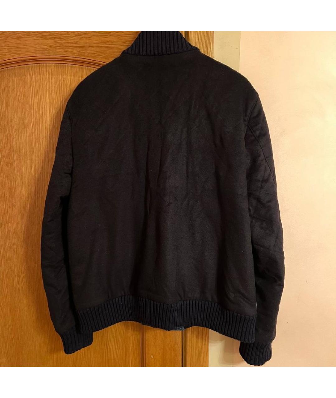 KITON Темно-синяя кашемировая куртка, фото 2