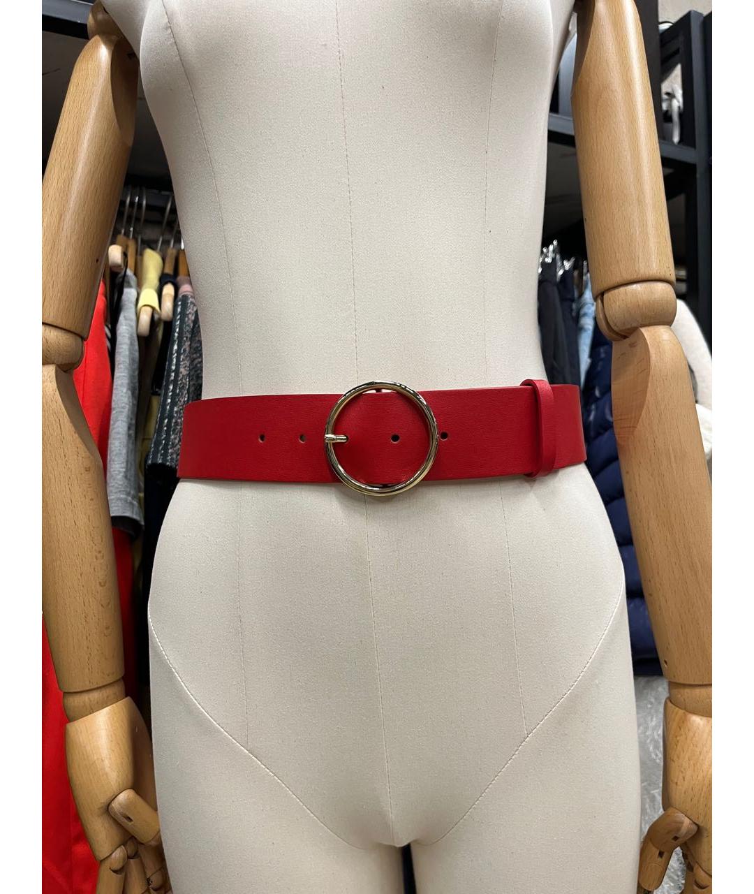 ALEXANDER TEREKHOV Красный кожаный ремень, фото 2