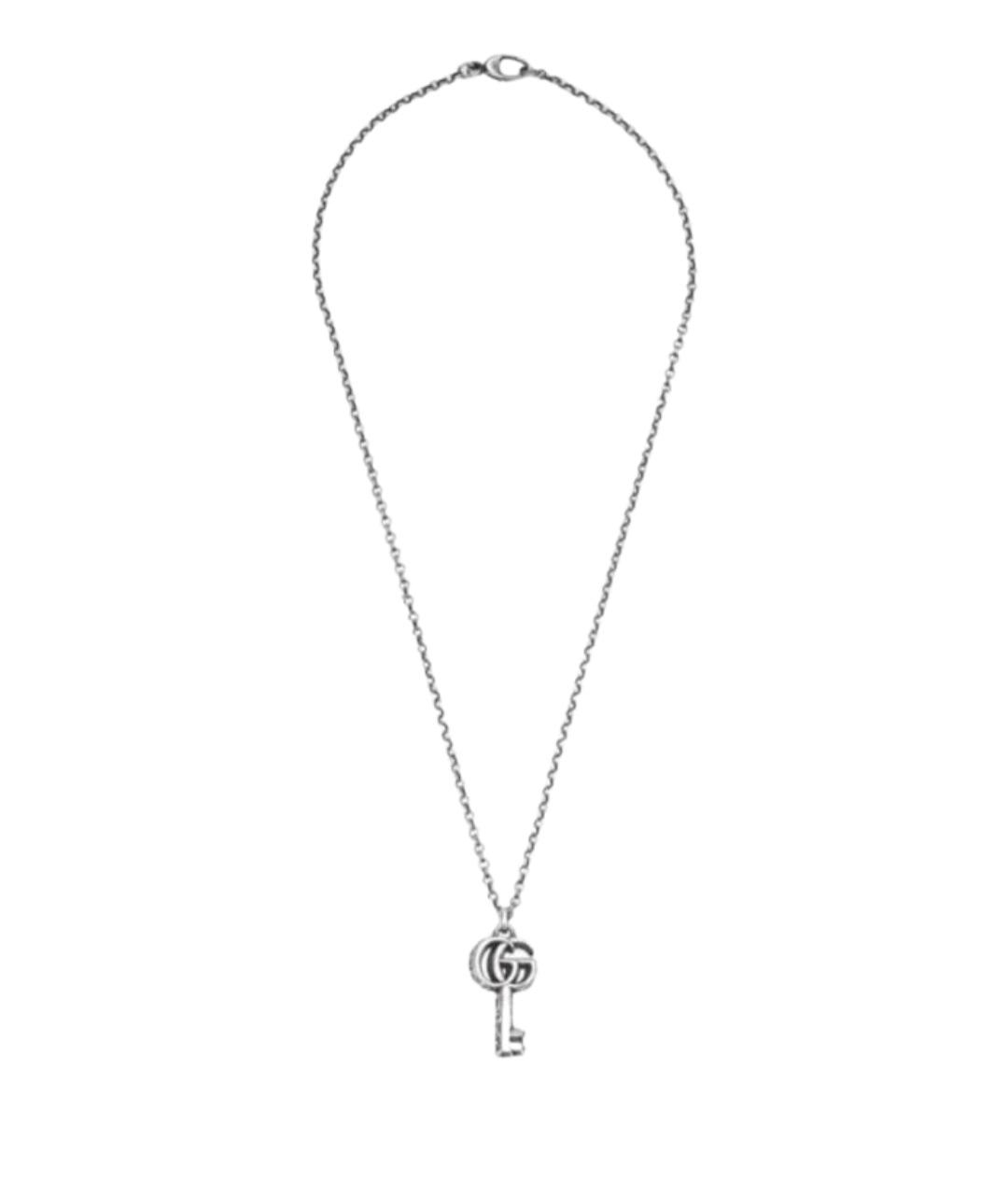GUCCI Серебряная серебряная подвеска, фото 1
