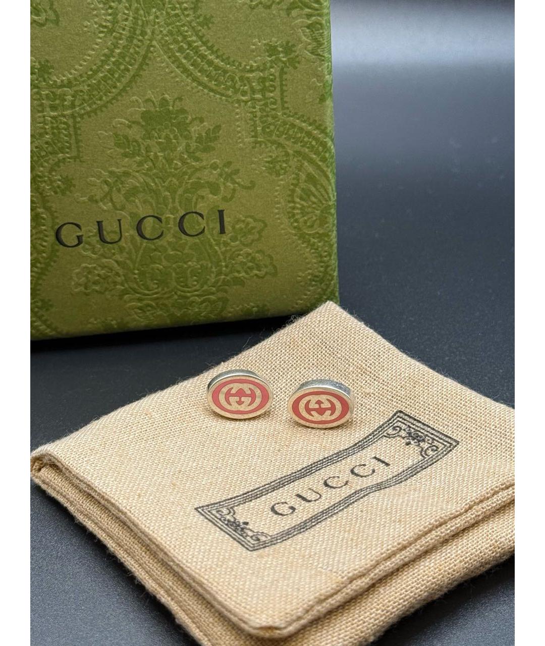 GUCCI Серебряные серебряные серьги, фото 2