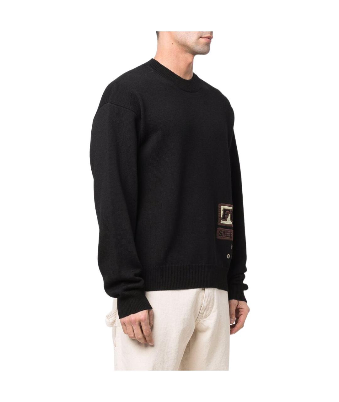 JIL SANDER Черный джемпер / свитер, фото 4