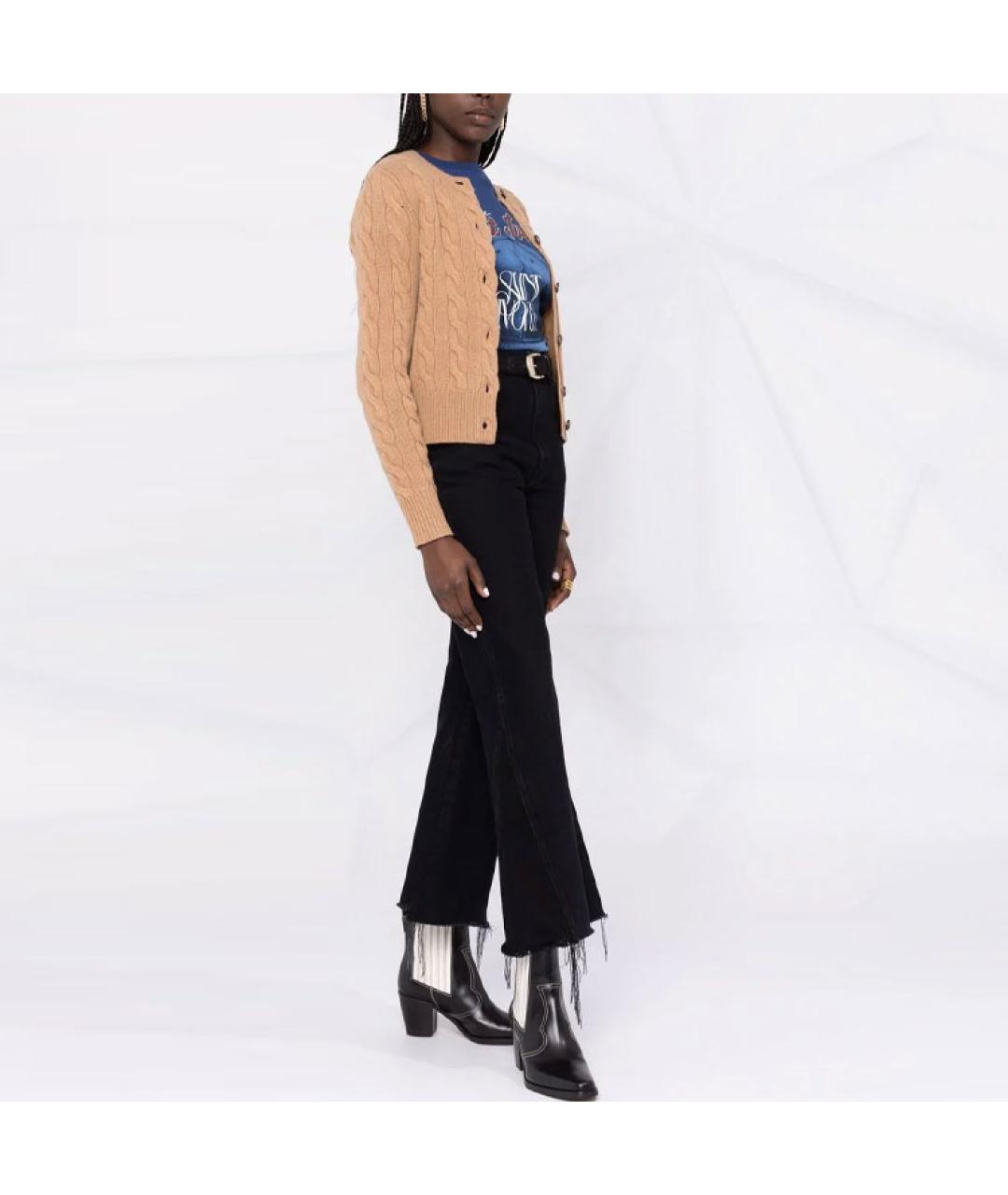 POLO RALPH LAUREN Коричневый кардиган, фото 6