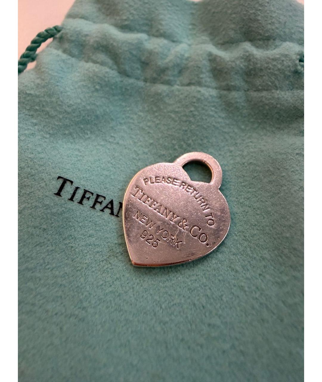 TIFFANY&CO Серебряная серебряная подвеска, фото 2
