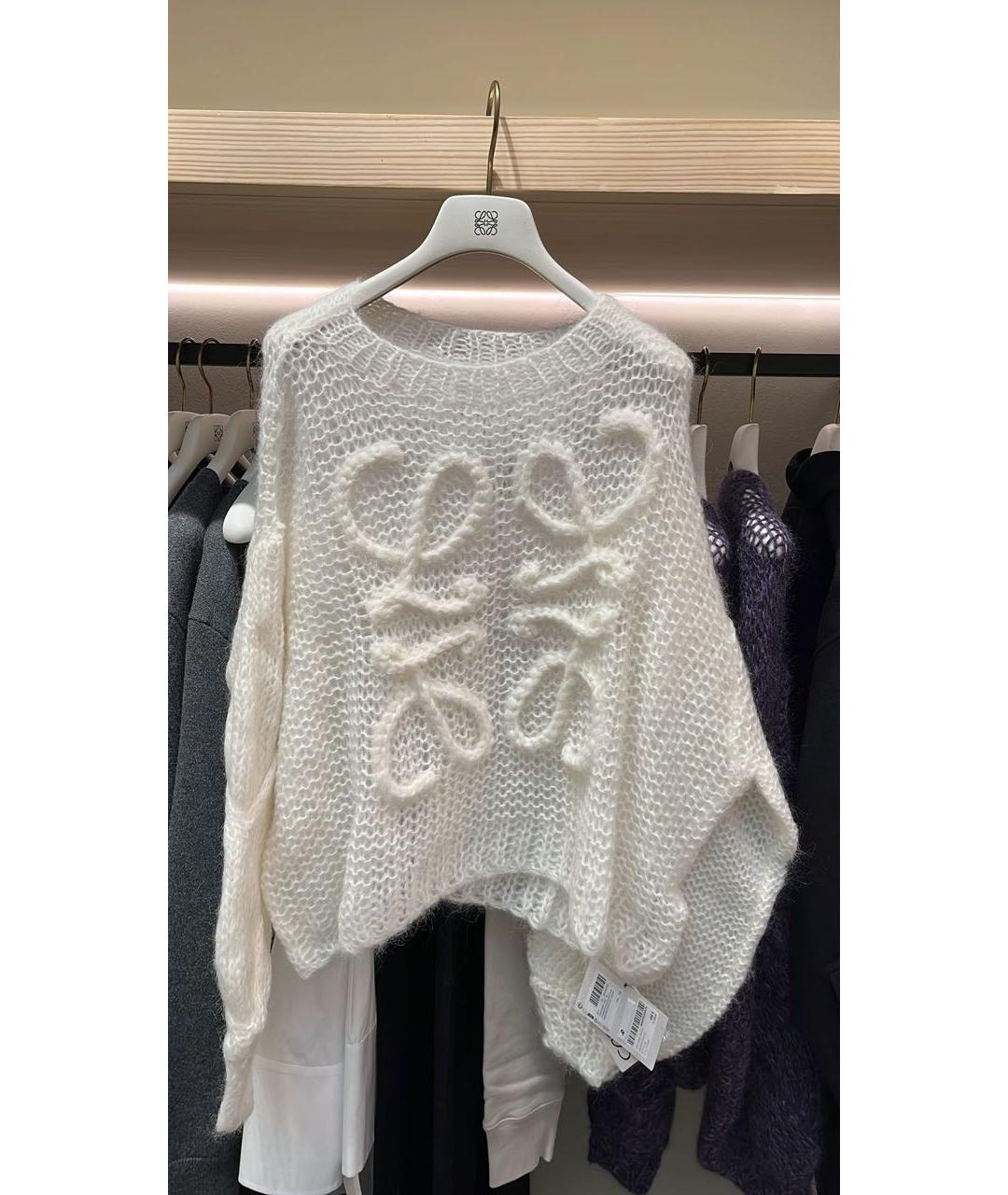 LOEWE Белый джемпер / свитер, фото 5