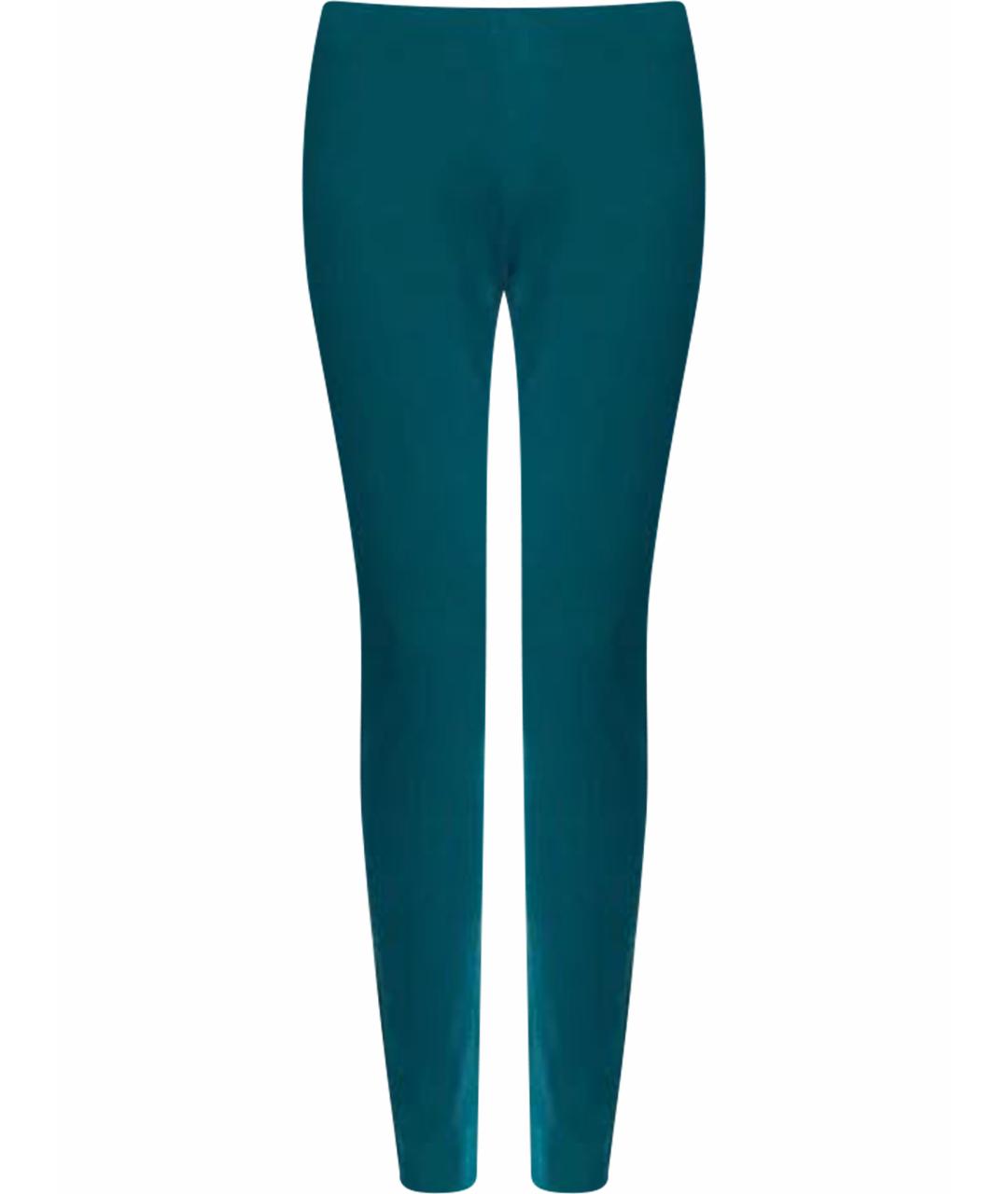 MISSONI Бирюзовые вискозные леггинсы и велосипедки, фото 1