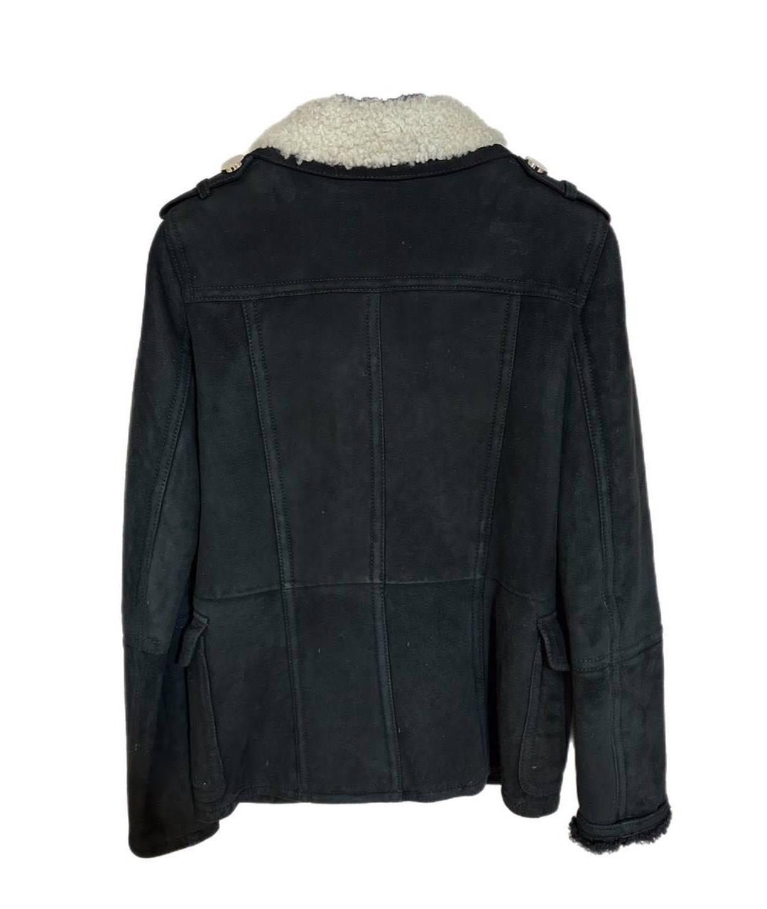 GUCCI Черная замшевая дубленка, фото 2