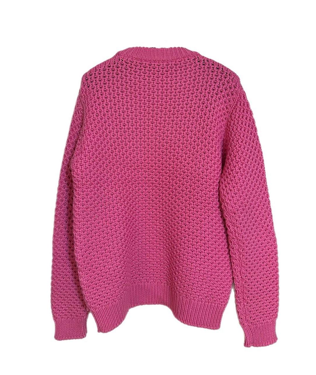 PRADA Розовый шерстяной джемпер / свитер, фото 2