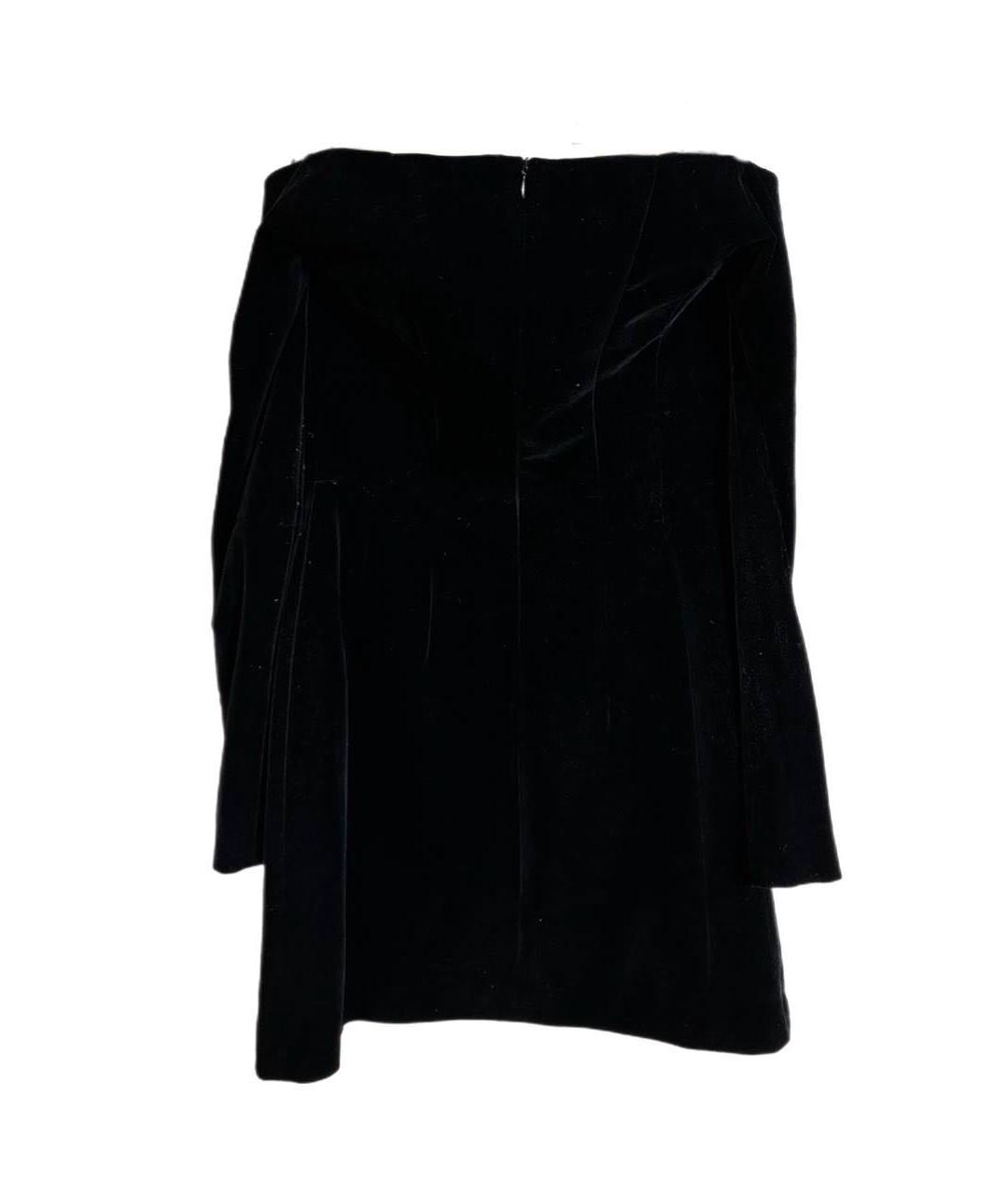 12 STOREEZ Черное бархатное вечернее платье, фото 2