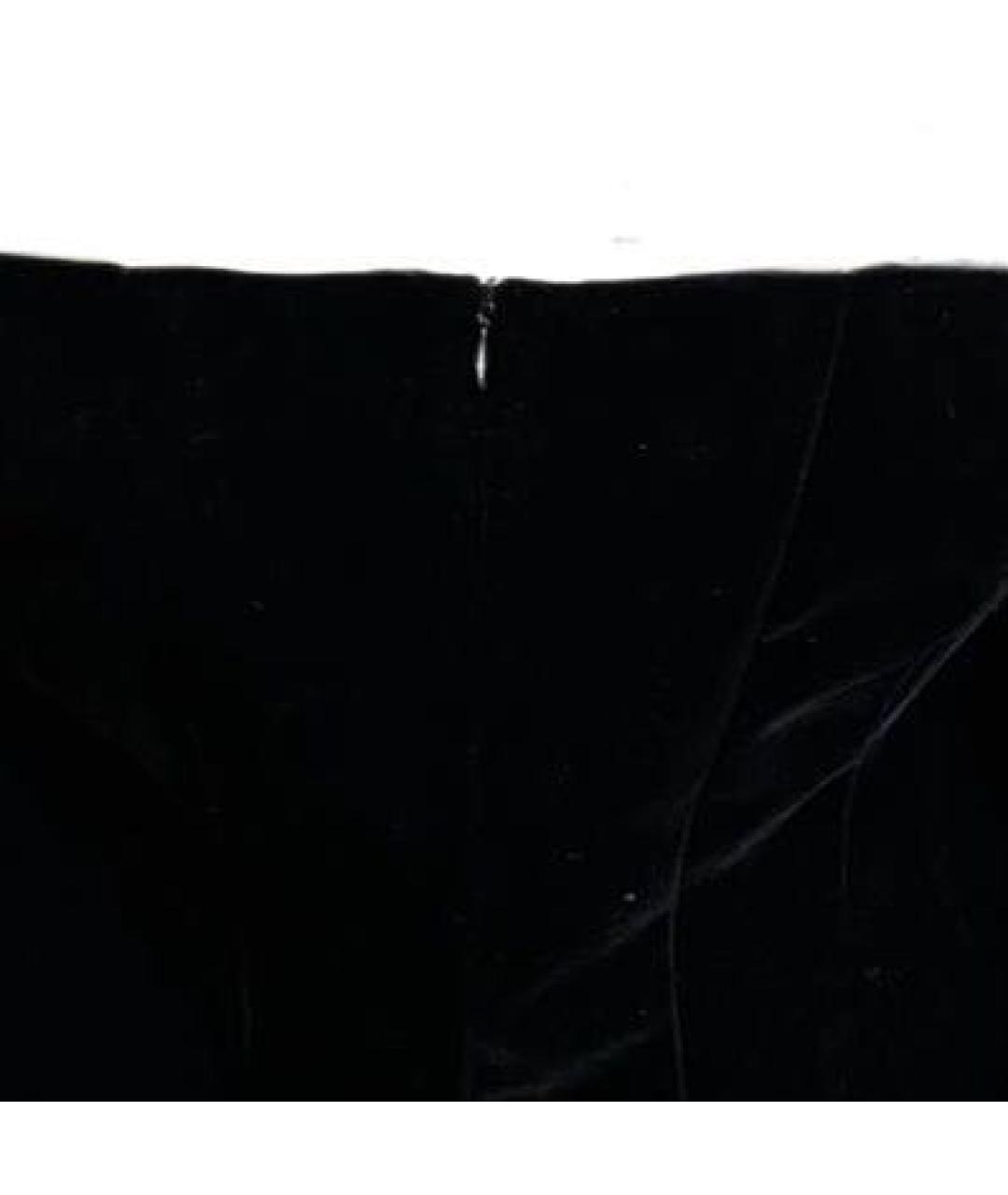 12 STOREEZ Черное бархатное вечернее платье, фото 4