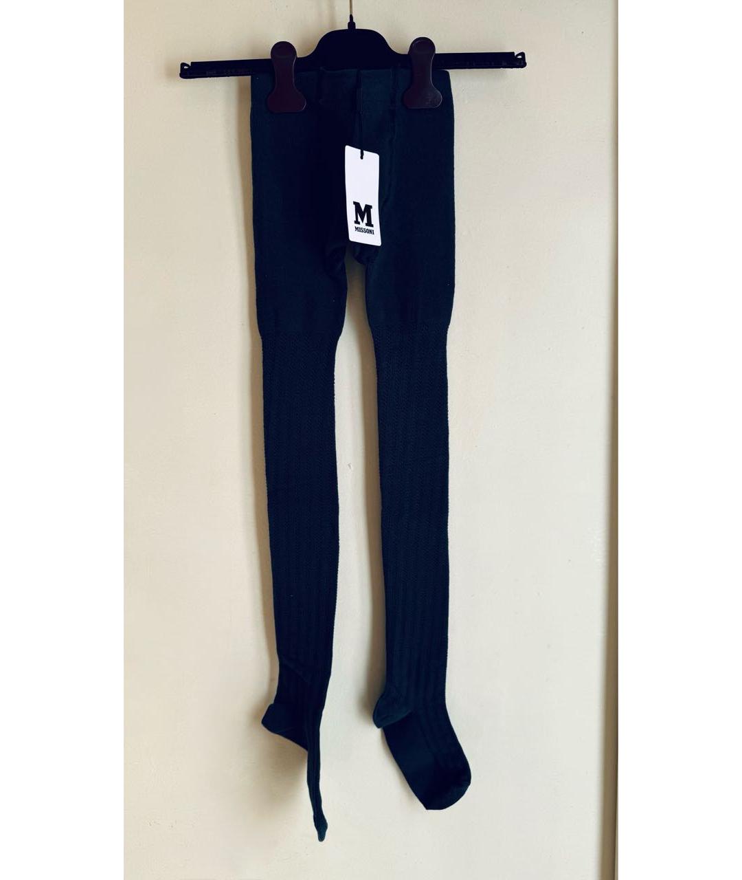 MISSONI Антрацитовые носки, чулки и колготы, фото 2