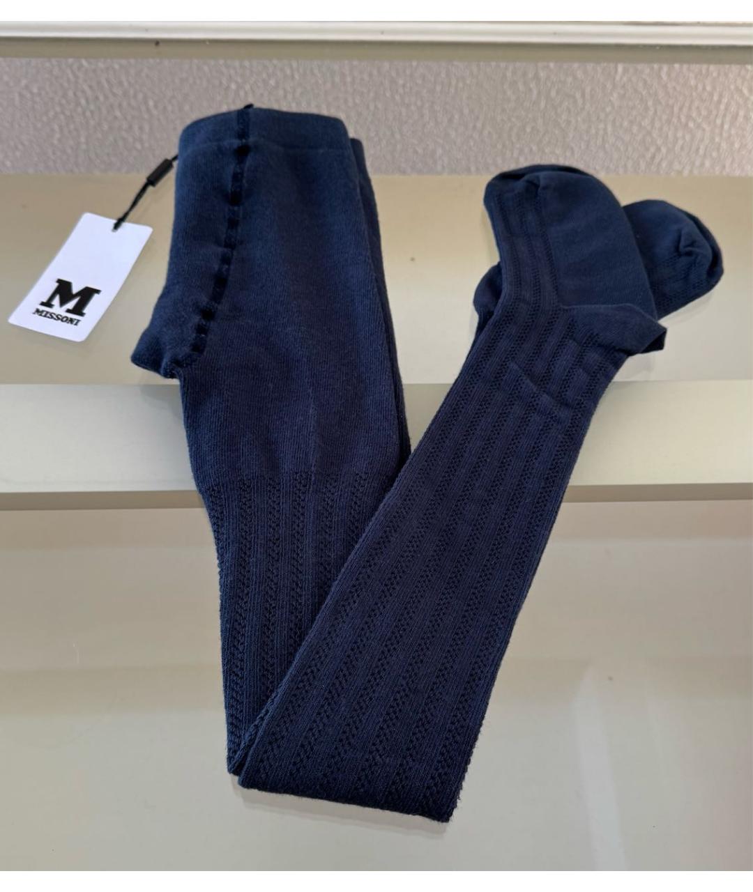 MISSONI Антрацитовые носки, чулки и колготы, фото 4