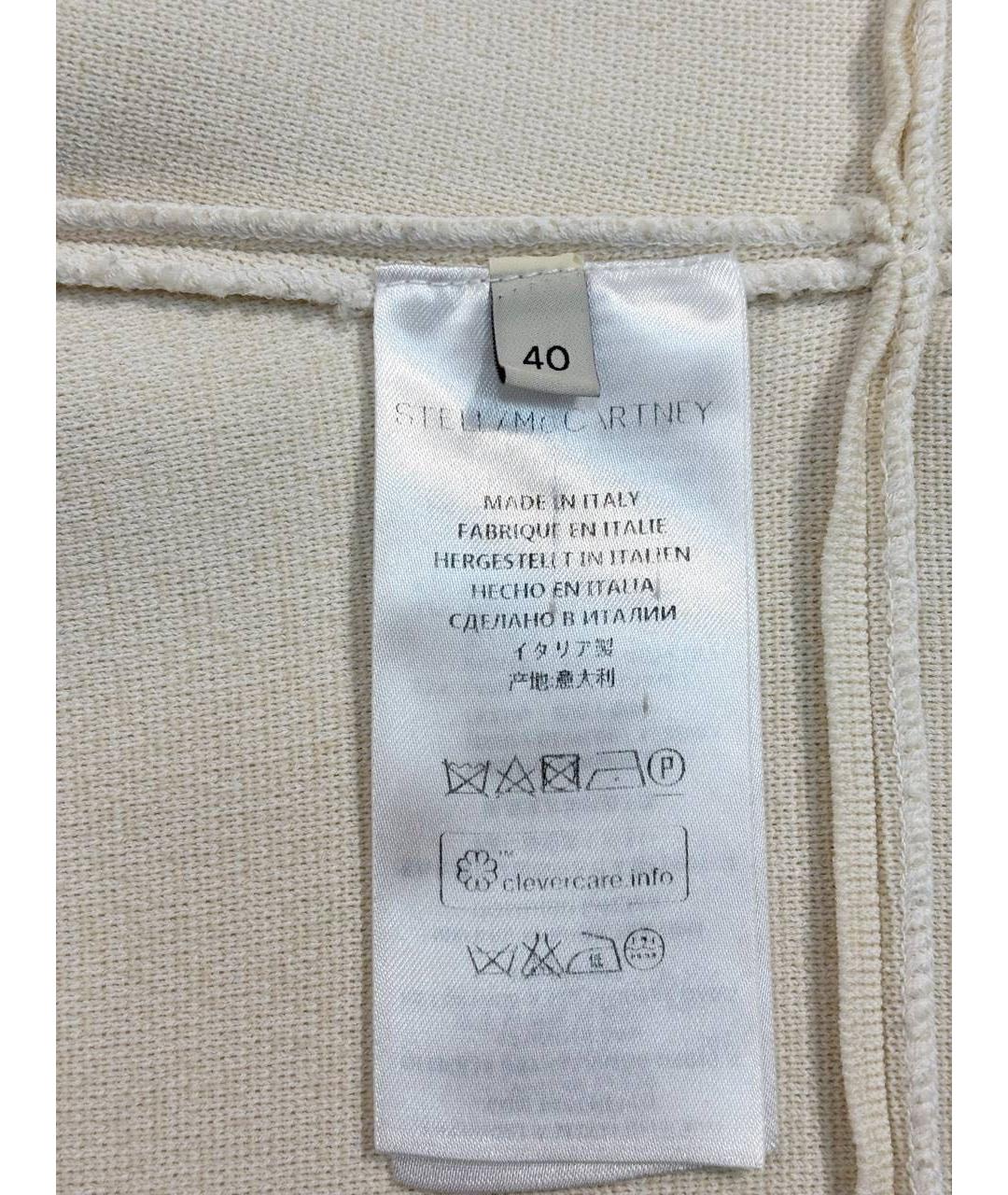 STELLA MCCARTNEY Белый жакет/пиджак, фото 4