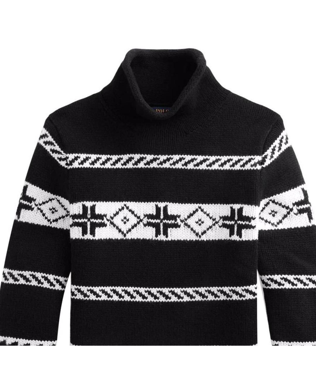 POLO RALPH LAUREN Черный джемпер / свитер, фото 5