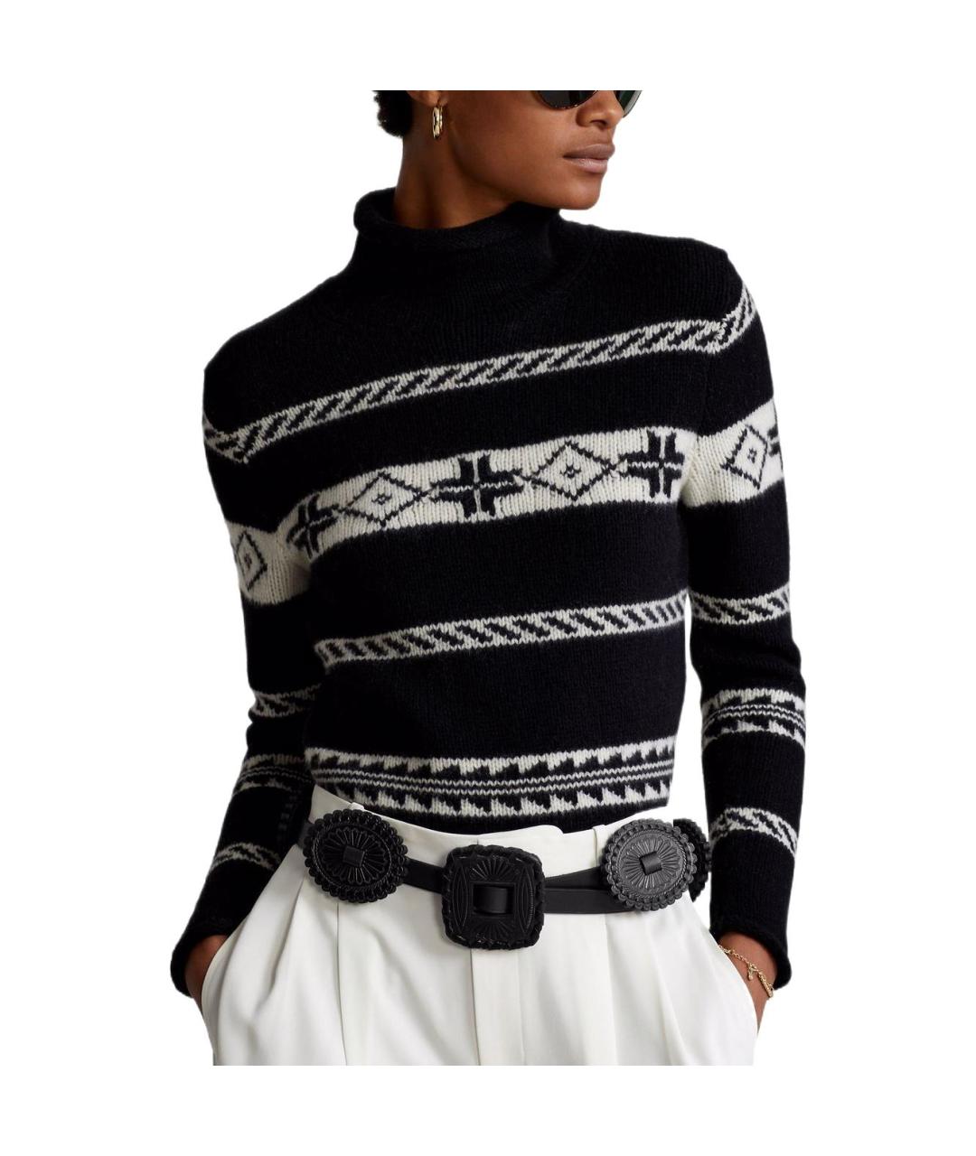 POLO RALPH LAUREN Черный джемпер / свитер, фото 3