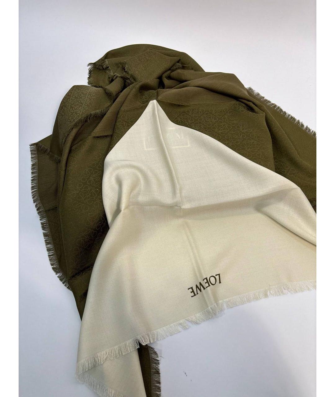 LOEWE Мульти шелковый платок, фото 7