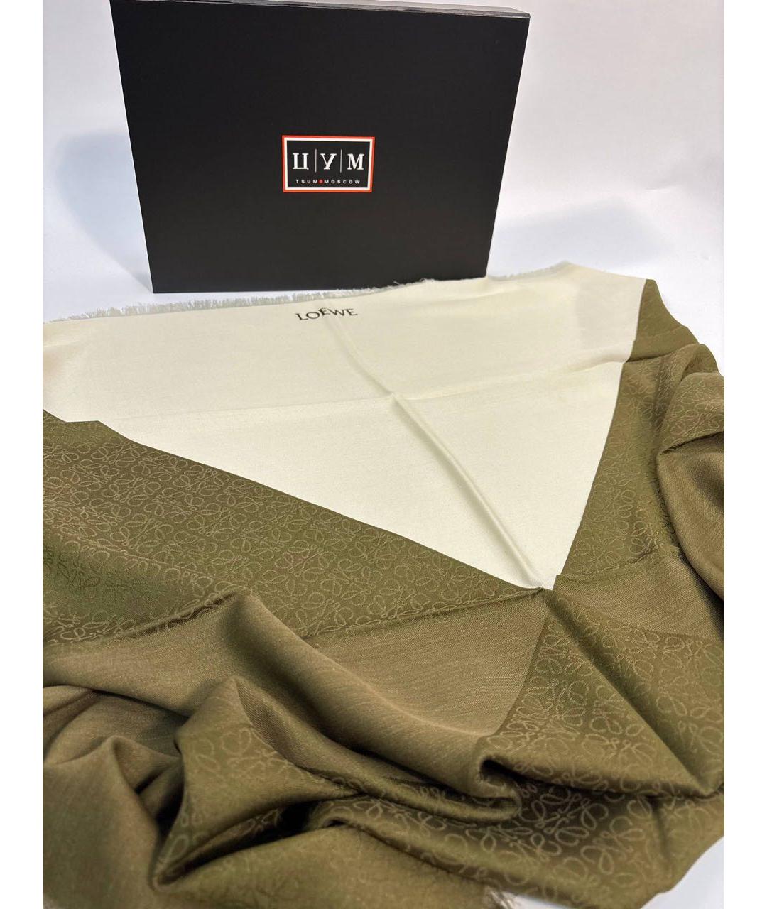 LOEWE Мульти шелковый платок, фото 8