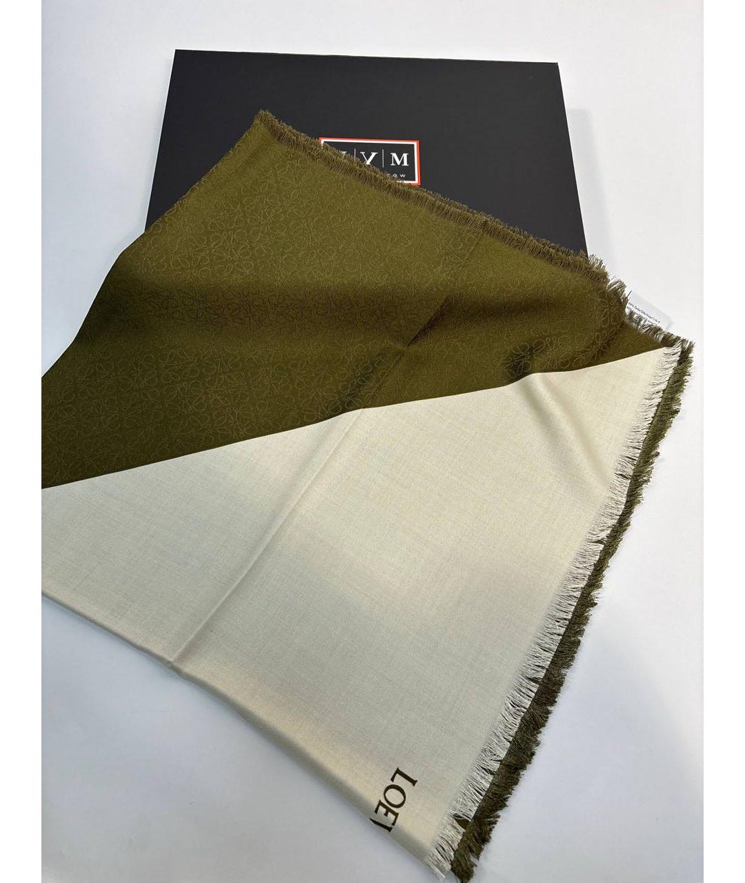 LOEWE Мульти шелковый платок, фото 2