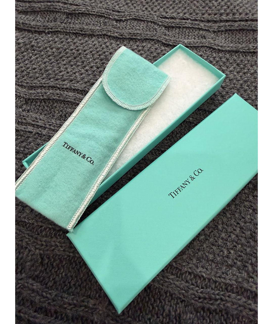 TIFFANY&CO Золотая металлическая шариковая ручка, фото 6