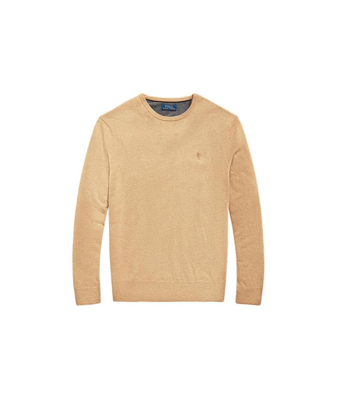 POLO RALPH LAUREN Коричневый джемпер / свитер, фото 1